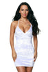 White Wrap V Neck Ruched Velvet Club Dress